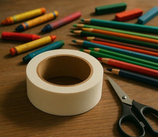 Как правильно хранить малярный скотч, чтобы он не пересыхал